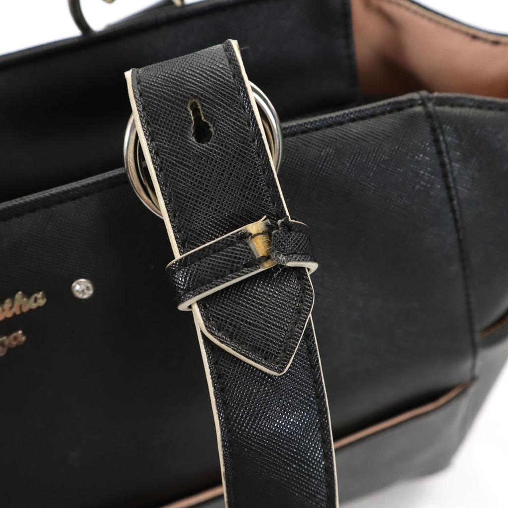 Samantha Vega Tote Bag Black Women Used