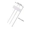 6pcs Metal Plant Labels Tall Rustproof Garden Markers For Outdoor Use Identifying Plants In Garden Greenhouse Waterproof