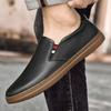 Calzado de Negocios para Hombre de Cuero Genuino Slip on Oficina Hombre Mocasines Fiesta de Boda Zapatos de Vestir para Hombre Transpirable Conducción Flats Mocasines