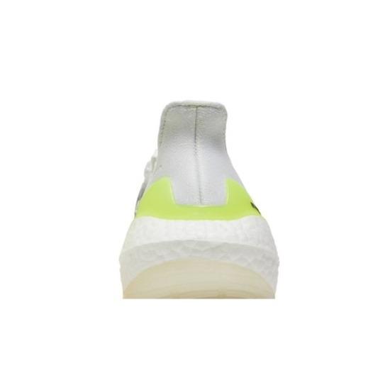 Adidas UltraBoost 21 'White Solar Yellow' FY0401 Women's Shoes