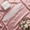 Solid Color Off Shoulder Sleeves With Pearls Detachable Shoulder Straps  Party