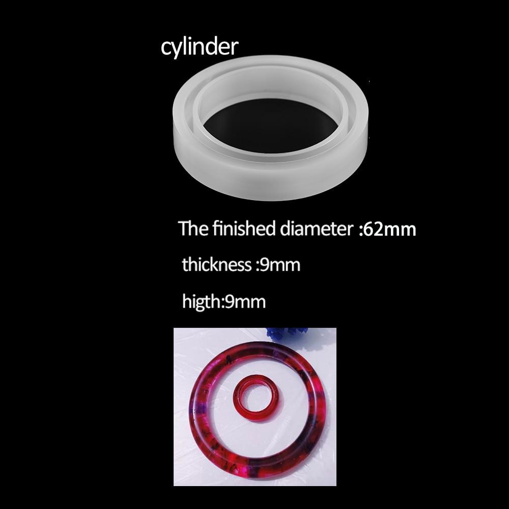 1 st Armband Harts Epoxiformar Blandad storlek Gjutformar Silikon UV Hartsformar Verktyg för gör-det-själv smycken Tillbehör