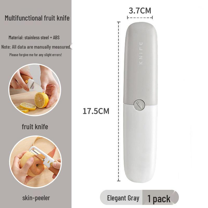 Obieraczka do owoców 2 w 1 ze stali nierdzewnej i krajalnica do jedzenia dla niemowląt