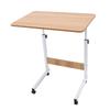 Sofa Bed Side Table Mobile Laptop Computer Desk Cart Over Bed Table with Wheels for Sofa Laptop