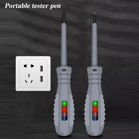 Tester Pen High Torque Magnetic Screwdriver Electricity Detector with Ergonomic Handle Multifunctional