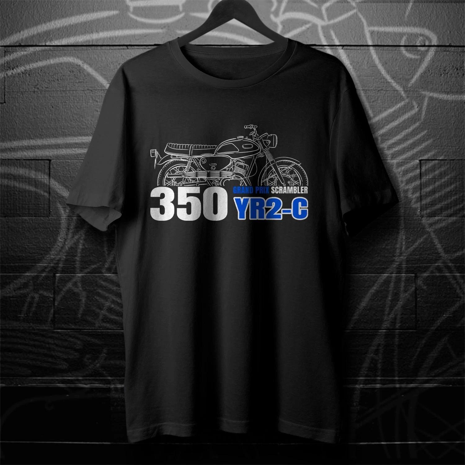 For Yamaha YR2-C Grand Prix Scrambler 350 1968-1969 fans - Motorcycle T shirt S