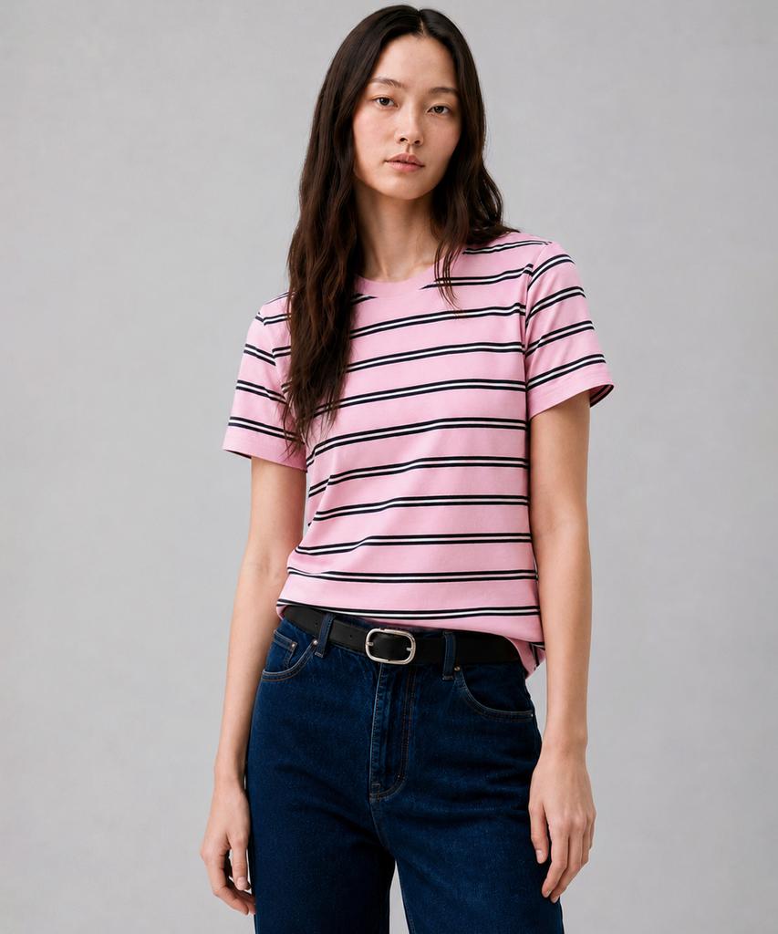 Lugkaeseuteu Jen Stripe T-Shirt / Jen Stripe T-Shirt_5Colors