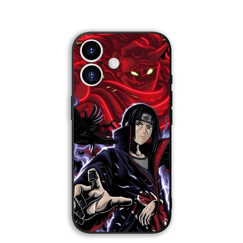 Cover for Apple iPhone 16 15 14 11 Pro Max 6 7 8 Plus + SE2 SE3 SE 2022 2020 8+ Phone Case Akatsuki Narutos Obito Itachi Tobi