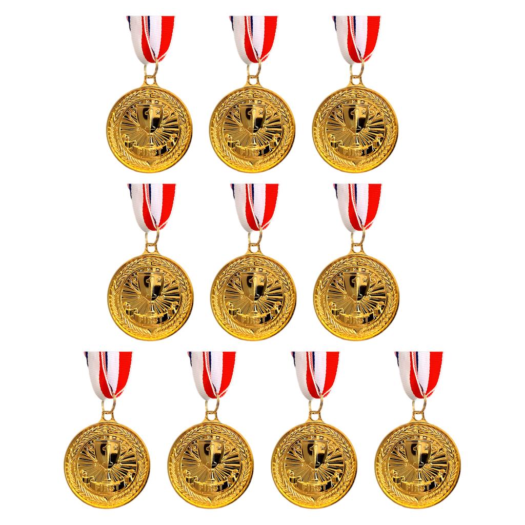 10 ks Vzor medaile s trofejí Zinková slitina Sportovní trofej Medaile za maratonské soutěže pro každodenní život Učební projekty