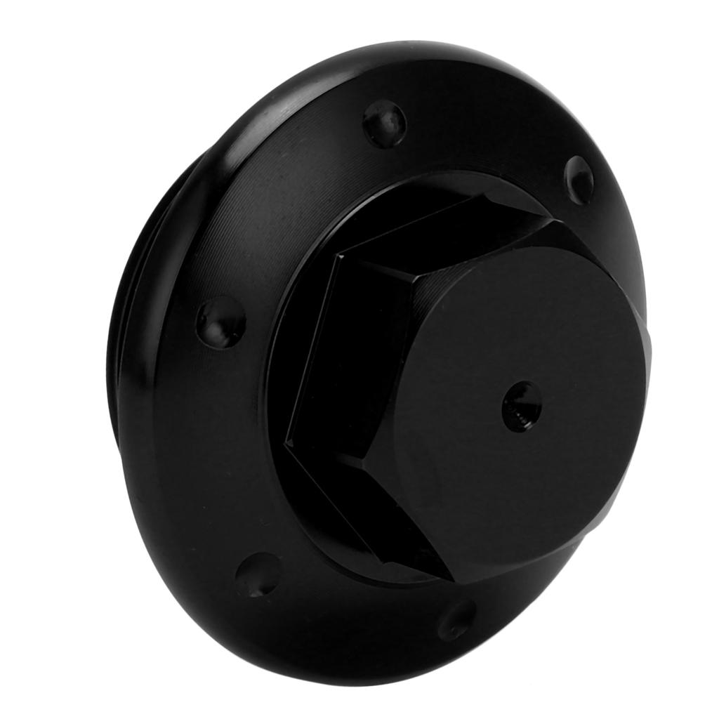 Motorcycle Oil Pan Drain Screw Aluminium Alloy Replacement for Vespa Spring 150 Gts300 GtvBlack