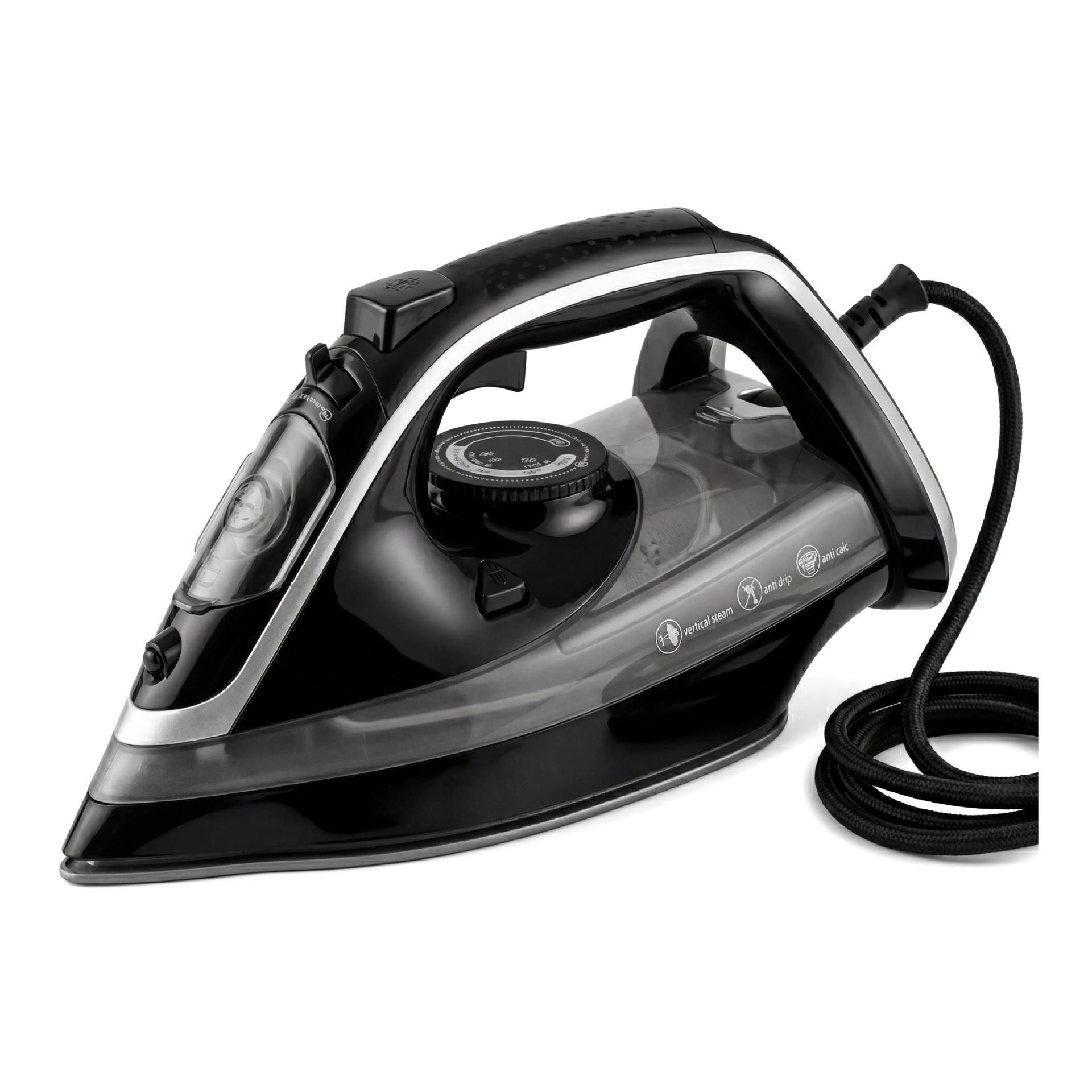 2400W Handheld Steam Iron with Non-Stick Ceramic Soleplate and 400ML Water Tank EU 220V