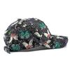Women's Summer Sunscreen Butterfly Printed Hard Top Baseball Cap