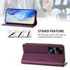 Luxury Anti-thef Wallet Flip Cover Phone Case For Honor 80 GT 70 Lite 60 SE 50 Pro 5G Leather Cases Magnet Solid color Coque