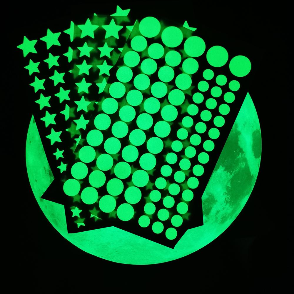 Satın alın Pack Wall Stickers 230PCS Glow in the Dark Stars Gift Wall ...