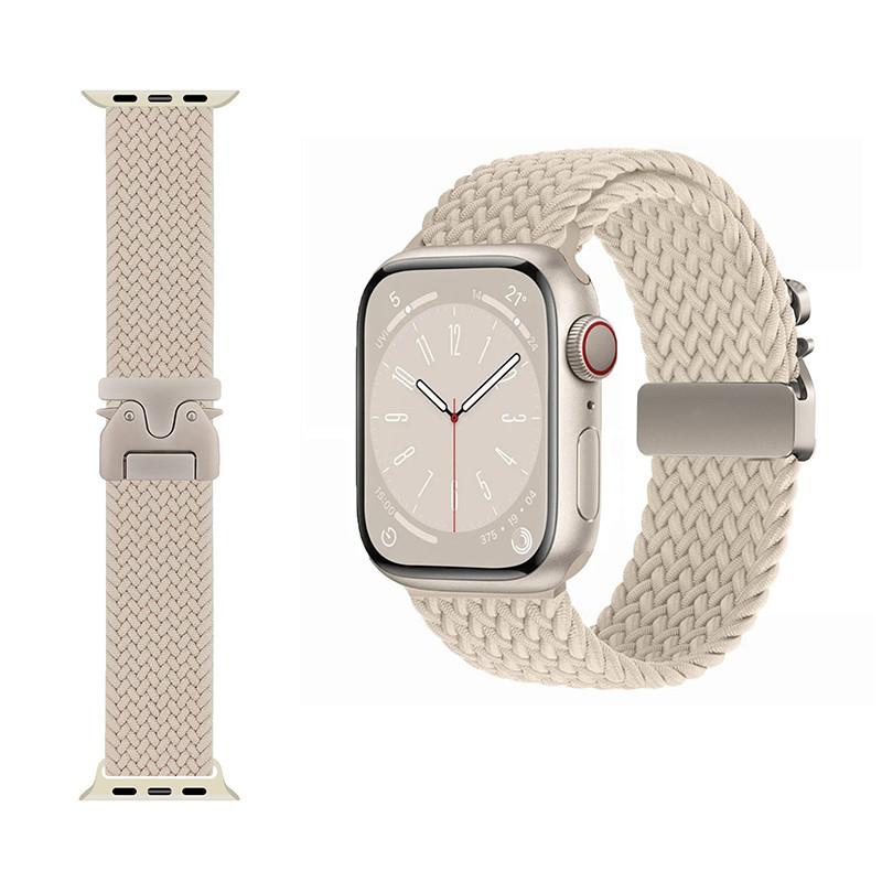 Parachute Straps Nylon Braided bracelet Band for Apple Watch 46mm 42mm 45mm 49mm 44mm 41mm iWatch Series 11 10 SE 3 Ultra 3 9 8