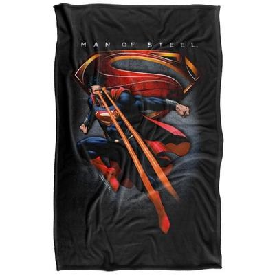 Superman Man Of Steel Symbolic Blanket