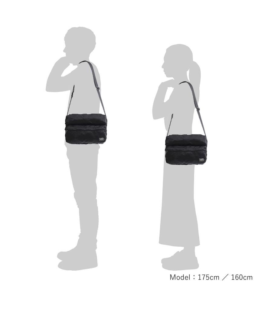 PORTER Frame Shoulder Bag Other Black (PORTER) (S)