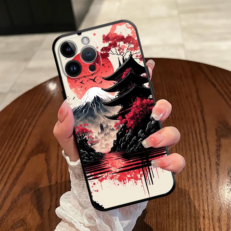 Soft Back Phone Cover Case for iPhone 12 17 16 Pro Max 13 Mini 7 8 14 X XS XR SE 15 Plus 11 17Air Sunset Warrior
