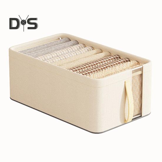 Kleiderschrank-Kleideraufbewahrungsbox, große Kapazität, atmungsaktives Netzgewebe, strapazierfähiger Klapprahmen, Aufbewahrungskorb, Hosen-Organizer