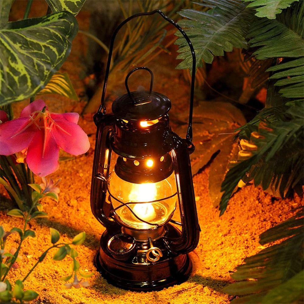 Restuarant Photo Props Bar For Outdoor Portable Cafe Lantern Camping Lights Oil Lamp Kerosene Lamp