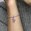 Pandora Star Silver Pendant Charm Women Jewelry Purple 792487C01