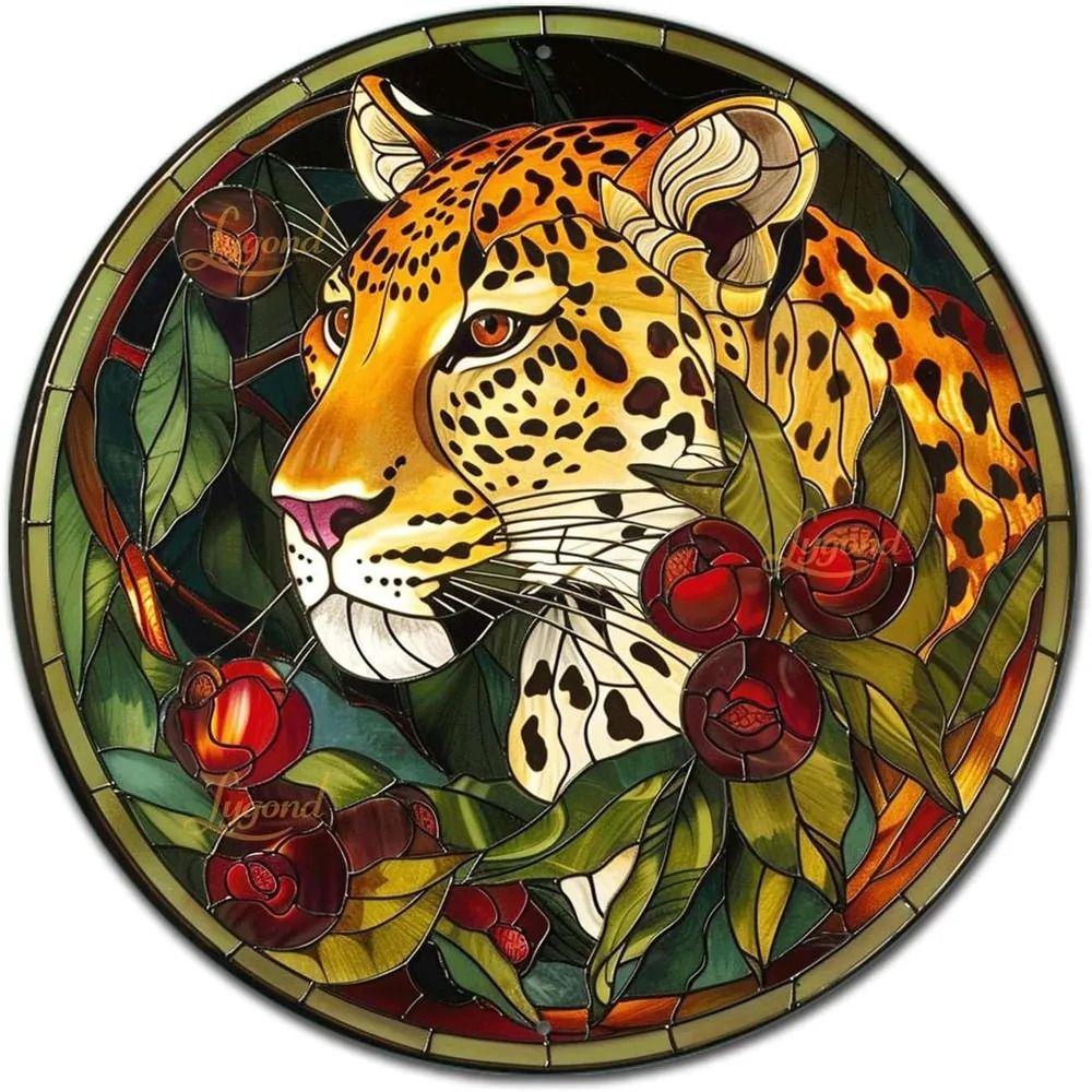 Animal Metal Sign 20x20cm Painting on Metal Interior Decor