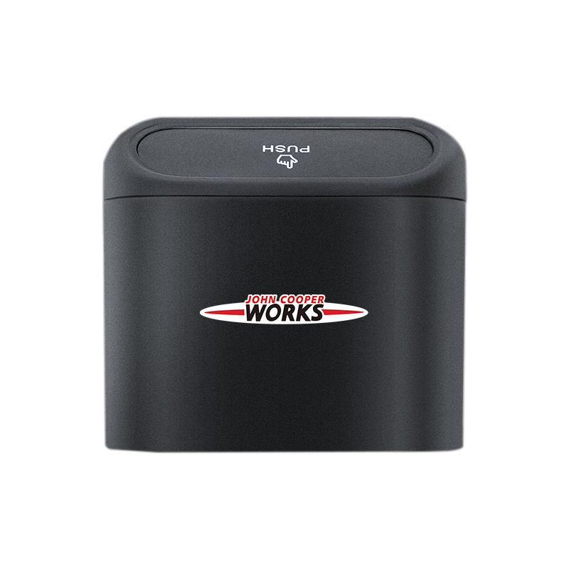 Tragbarer Auto-Mülleimer Auto-Logo Kleinkram-Aufbewahrungsbox Für MINI One Cooper JCW Countryman Clubman Cabrio Paceman Coupe Radkappe