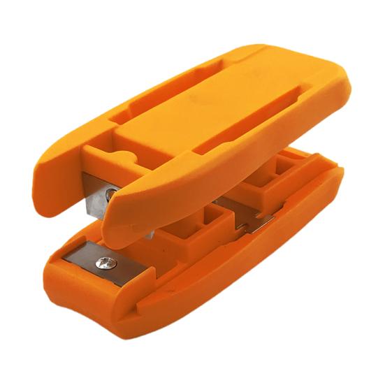 

Edge Banding Trimmer Sturdy Structure Easy to Use Compact Design Portable Wood Chamfering Fillet Scraper Woodworking Tool оранжевый