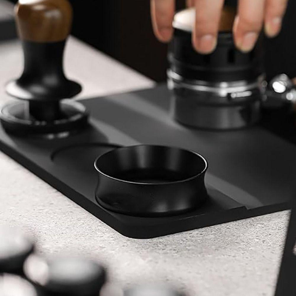 Prevent Flying Powder Portafilter Coffee Catcher Ring Coffee Powder Ring Barista