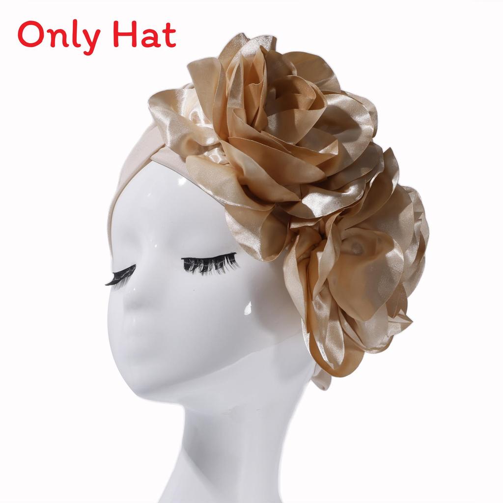 Womens Large Floral Head Wrap With Logo For Autumn Celebrations