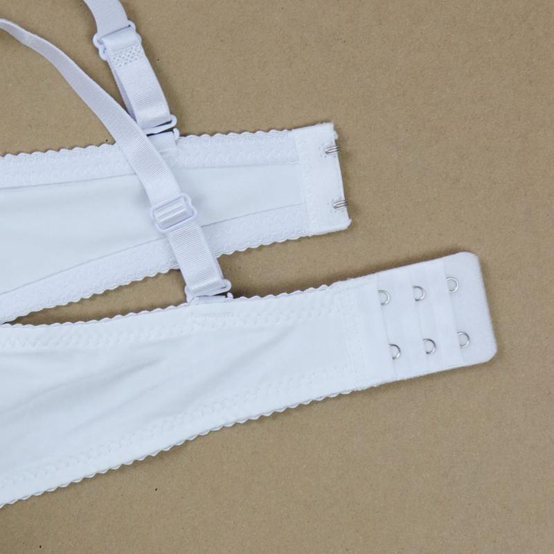 Women Small Size Push Up Bra Sexy Bow Comfortable Brassiere with Wire Bras 75B-90B 80C-95C - 7006