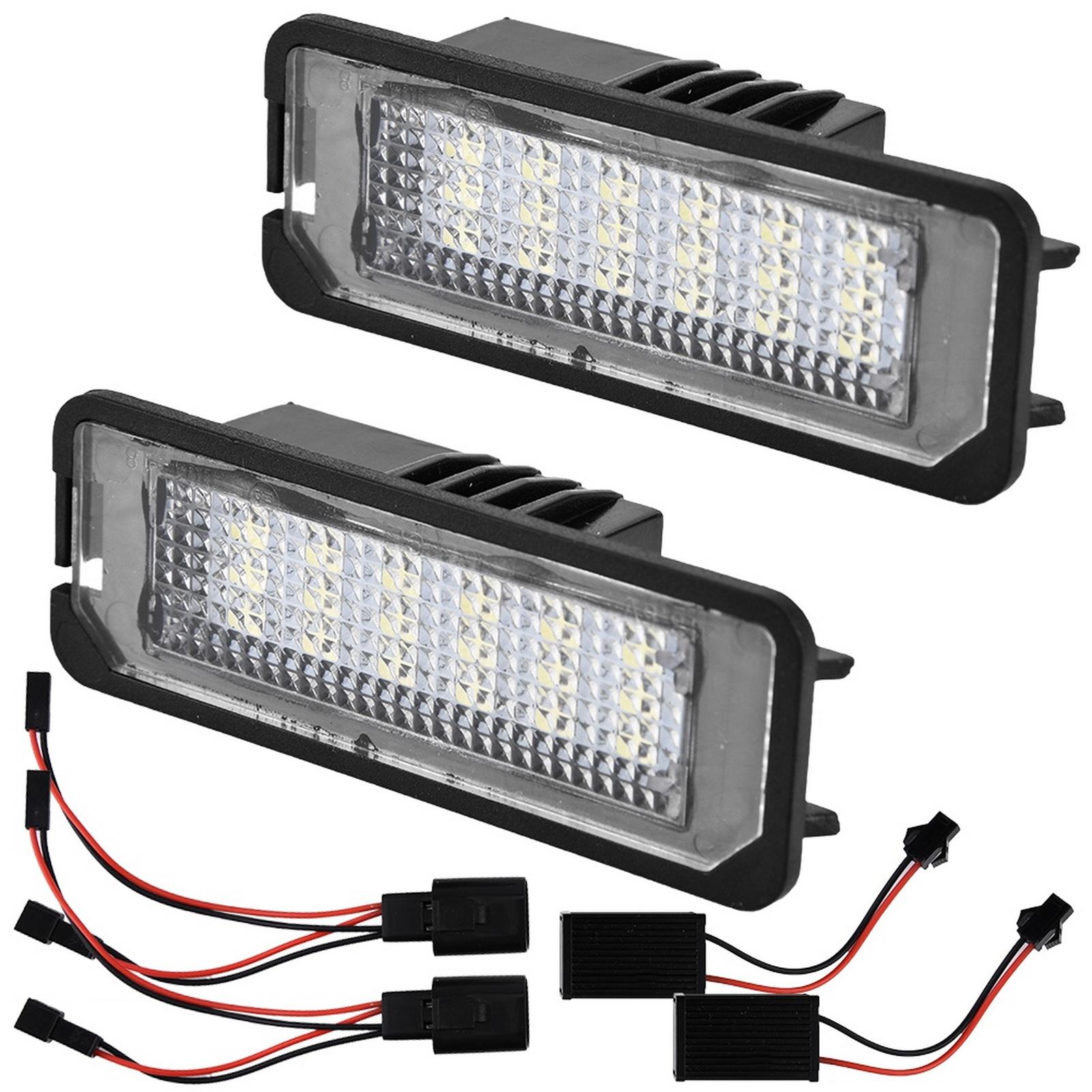 2pcs Car License Plate LED Light Lamp for    4 1998-2002