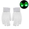 1Pair LED Light Up Hand Finger Gloves Halloween Christmas Costume Dance Decor