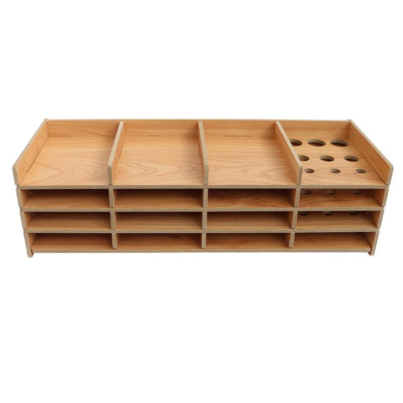 Wooden Diamond Painting Organizer Rack Multi Layer Tray Storage Holder for Beads Drills Pens Rhinestone Art and DIY Craft Tools