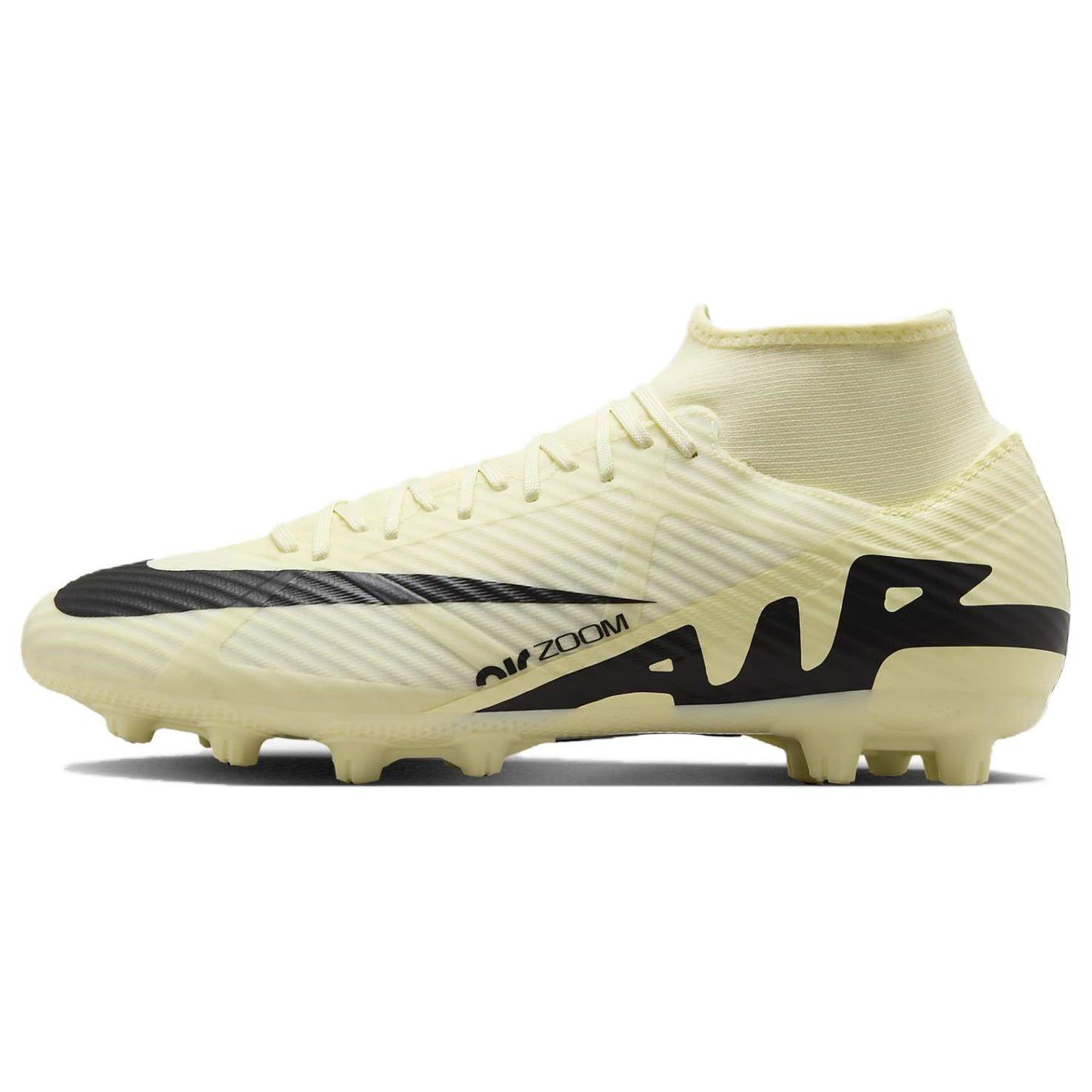 

Nike Mercurial Superfly 9 Круглый носок Шнуровка HG (Резиновые короткие шипы) Футбольные бутсы Унисекс Футбольные бутсы Желтые DJ5626-700 44