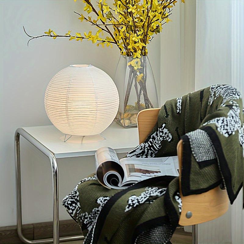 1PC Eco-Friendly Nordic Lighting Paper Lantern Table Lamp Scandinavian Paper Lantern Bedroom Decor