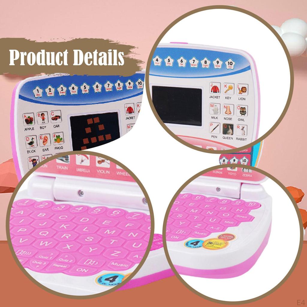 Kids Learning Tablet Toy Early Education Educational Notebook Study Laptop for Toddler Children