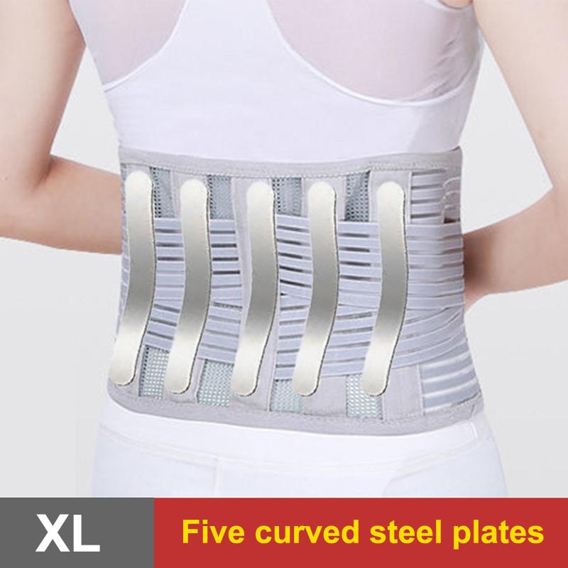 Back Braces For Lower Back Pain Relief With 5 Stays Breathable Back Support Belt Support Protector Therapy Back For Women Man