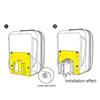 Bike Bag Adapter Front Bag Carrier Block Adapter ForBrompton Bike Folding Sbag Basket Bicycle Bag Cycling Accessory
