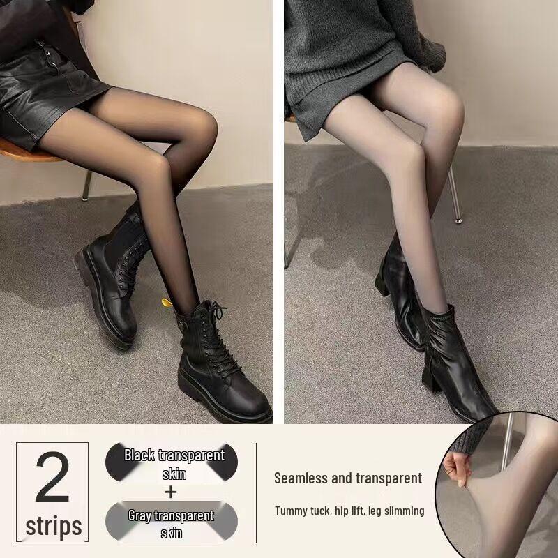 

Термальные колготки Yibao Mei цвета телесный иллюзион One Size