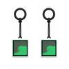 Shaking Water Flow Led Cyber Fluid Lamp Portable Luminous Decor Ornament Stress Relieve Stylish Bag Hanging Pendant Present Gift