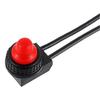 Plastic Shell Auto Locking Switchs Press Type Connector Waterproof Dustproof LED Lighting Push Button Switches Enduring