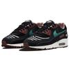 Nike Damen Air Max 90 SE Siempre Familia Schwarz Segel Samt Braun Grün Rauschen Retro Laufen Lifestyle Freizeit Sneaker DO2154-010