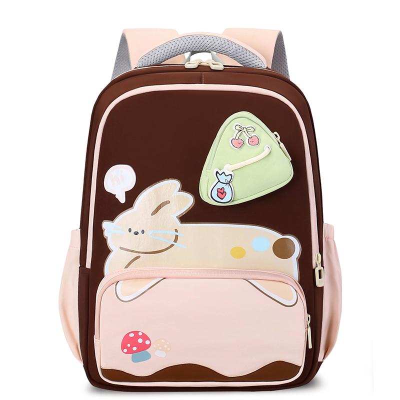 Cartoon Large Capacity Backpack for Students In Grades 3–6