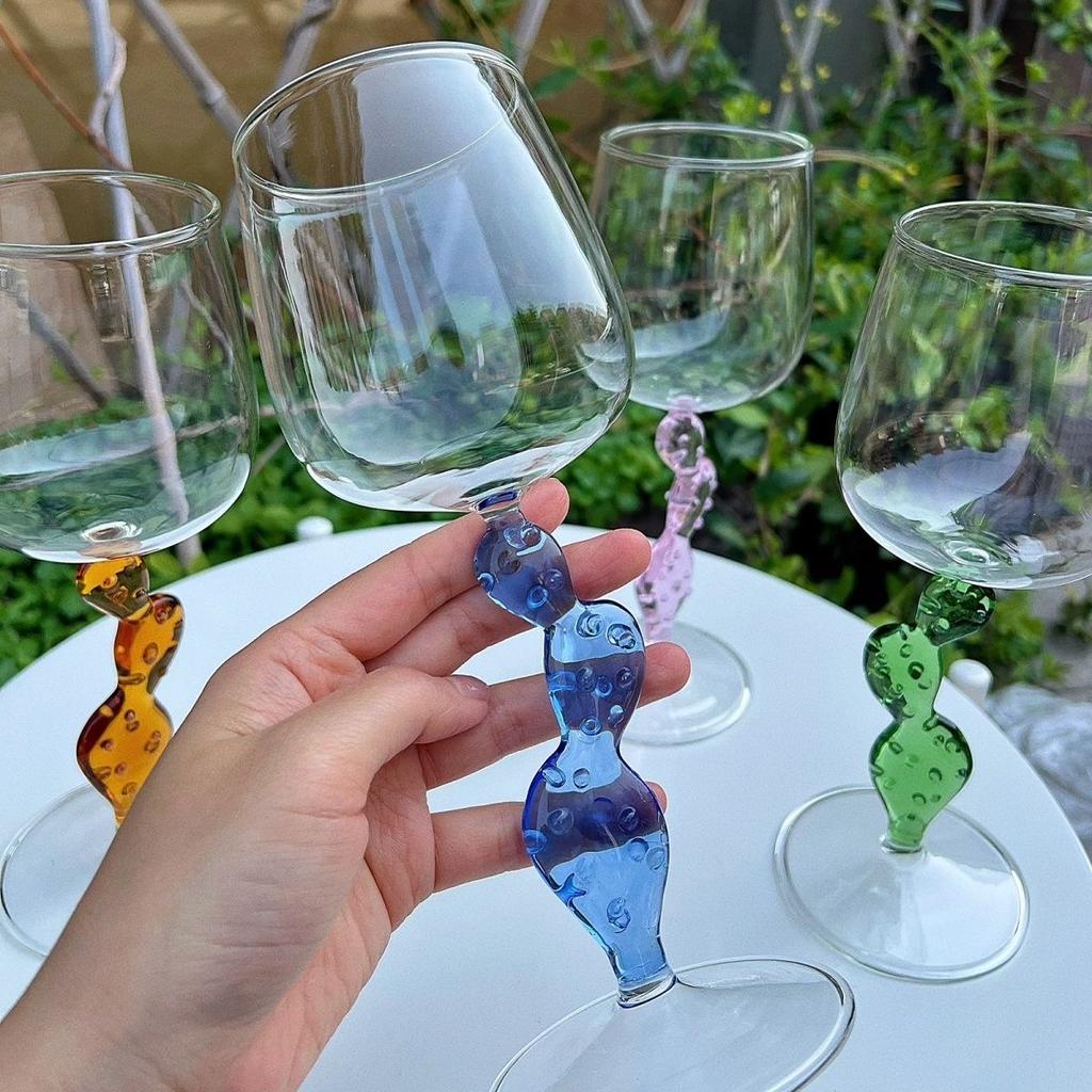 Creative Cactus Wine Glass – Unique Goblet for Red Wine or Cocktails