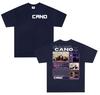 Rapper Cano Triana Tour 2025 Graphic T Shirt Men's Hip Hop Punk Short Sleeve T-shirt Oversized Unisex Cotton T Shirts Streetwear