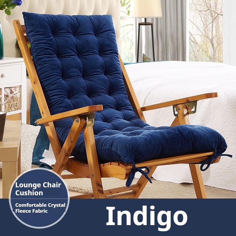 Thickened Lounge Chair Cushion Lazy Chair Cushion Beach Chair Cushion Foldable Double-sided Comfortable and Breathable