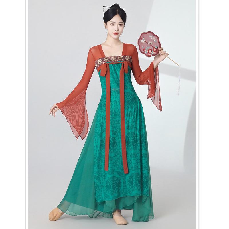 Women's Classical Han Tang Style Dance Performance Dress