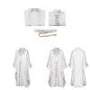 The Lord Of The Rings Saruman Cosplay Costume With Polyester Fabric For Halloween And Anime Role Play