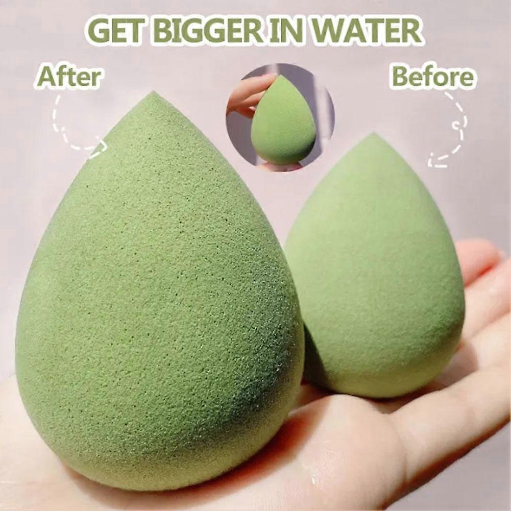 4-Pack Hydrophilic Polyurethane Beauty Sponges for Foundation and Concealer Application, Lightweight and Soft for Easy Makeup Blending
